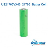 SONY US21700VX40 21700 4000mAh 15C 60A Lithium Ion High Drain Battery Cell