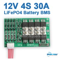 12V 14.6V 4S 30A LiFePo4 Battery BMS LFP PCM SMT System