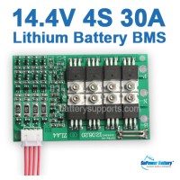 14.4V 14.8V 4S 30A 4x 3.6V Lithium ion LiPo Battery BMS PCM SMT