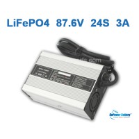 87.6V 86V 3A LiFePo4 Battery Charger 24S 24x 3.2V LiFe Charger 87.6V 86V 3A LiFePo4 Battery Charger 24S 24x 3.2V LiFe Charger