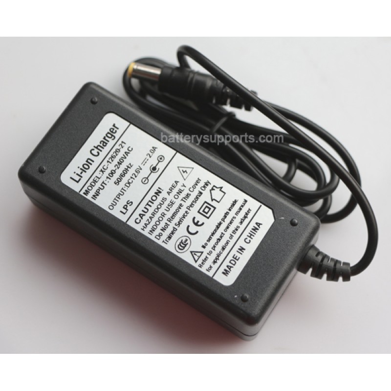 Li-ion Li-Po 12.6V 10.8V 2A 3S Wall Socket Battery Charger AC DC