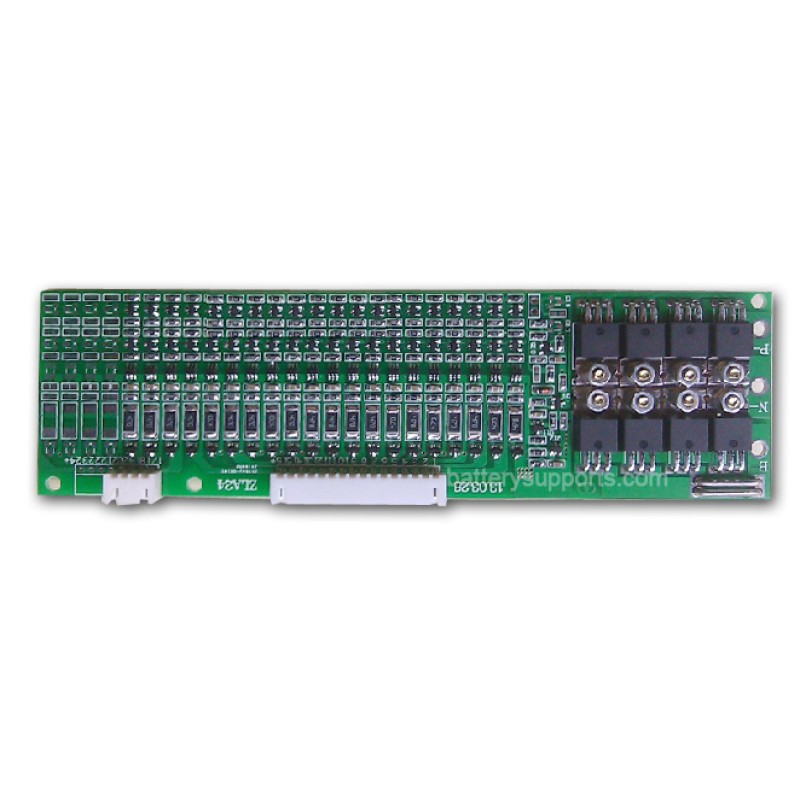 72V 60A 24S 24x 3.2V LiFePo4 Battery BMS LFP PCB PCM SMT System