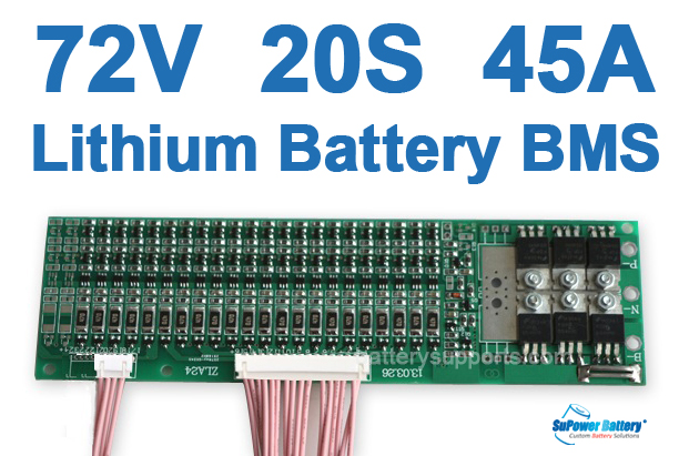 20S 72V 45A BMS PCB Board – Mit Balancer Für Li- Produktbild-Vorschau 6