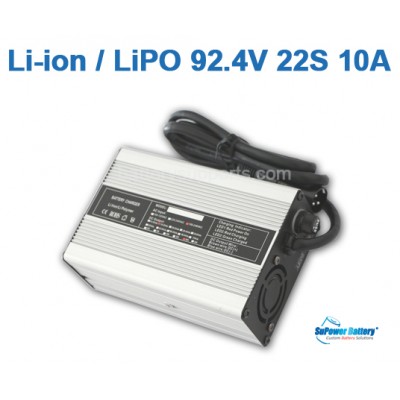 92.4V 81V 80V 10A Lithium ion LiPO Battery Charger 22S 22x 3.6V