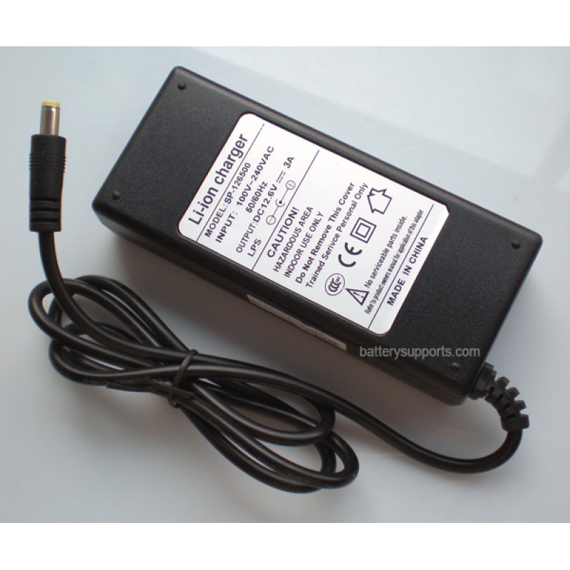 Li-ion Li-Po 12.6V 10.8V 3A 3S Wall Socket Battery Charger AC DC