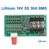 18V 21V 5S 30A 5x 3.6V Lithium ion LiPo Battery BMS PCM SMT