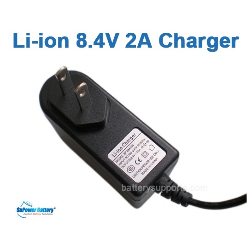 Li-ion Li-Po 7.2V 7.4V 8.4V 2A Wall Socket Battery Charger AC DC