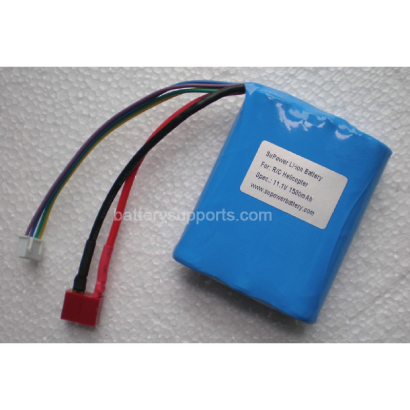 11.1V 1500MAH Lithium BATTERY for QS8005 R/C HELICOPTER