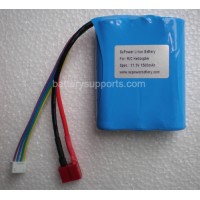 11.1V 1500MAH Lithium BATTERY for QS8005 R/C HELICOPTER