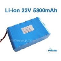 22V 25.2V 12*18650 5800mAh 6S2P Lithium ion Li-ion Battery Pack