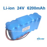 24V 29.4V 14*18650 6200mAh 7S2P Lithium ion Li-ion Battery Pack