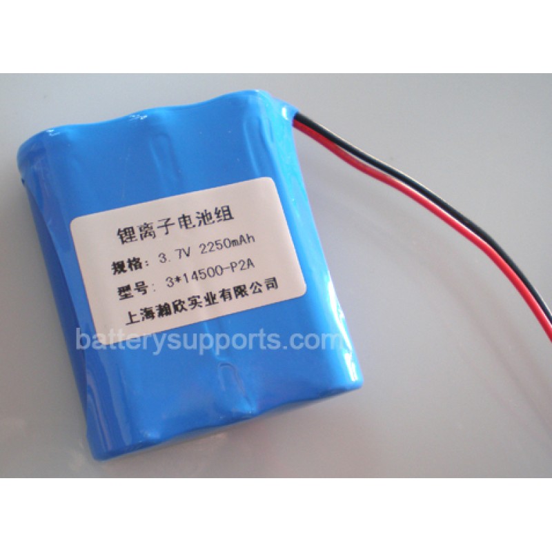 3.6V 3.7V AA 3* 14500 2250mAh 3P Lithium ion Li-ion Battery Pack