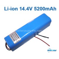 14.4V 14.8V 8*18650 5200mAh 4S2P Lithium ion Li-ion Battery Pack