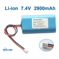 7.2V 7.4V 8.4V 2900mAh 2A Lithium Battery Pack XH2.54 plug