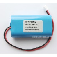 7.2V 7.4V 8.4V 2900mAh 2A Lithium Battery Pack XH2.54 plug