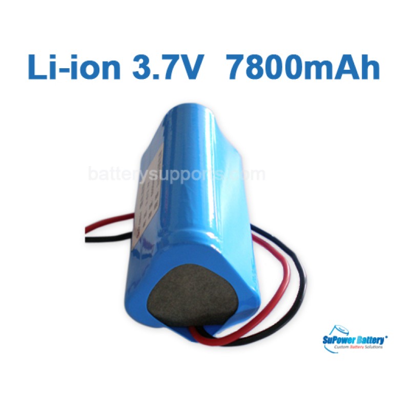 3.6V 3.7V 3* 18650 7800mAh 3P Lithium ion Li-ion Battery Pack