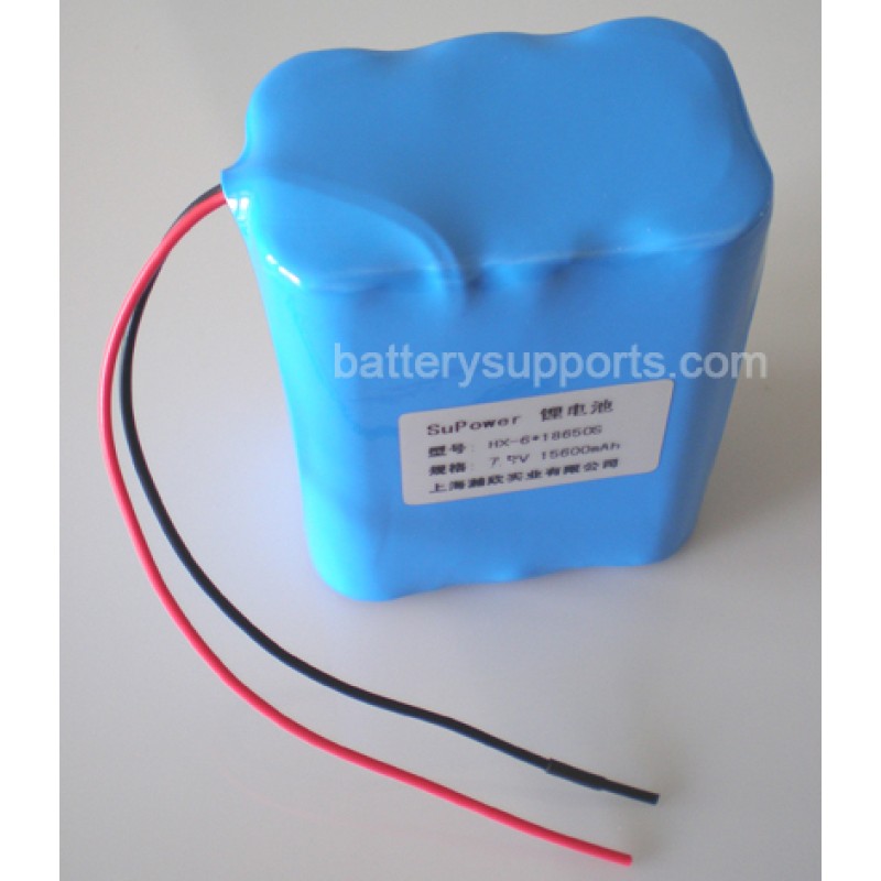 7.2V 7.4V 6* 18650 7800mAh 2S3P Lithium ion Li-ion Battery Pack